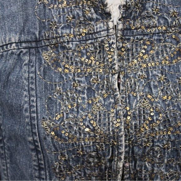 Additions by Chico's Jean Jacket - Picture 8 of 8